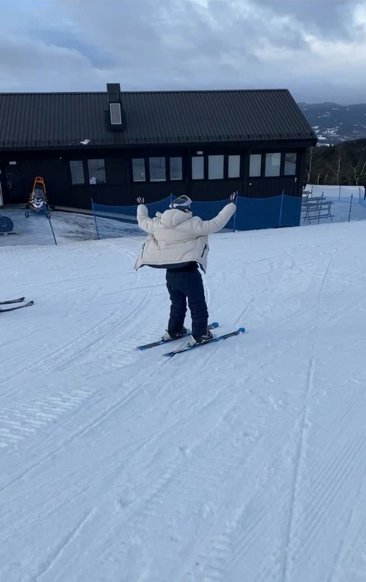 Elev på slalom Elev på slalom